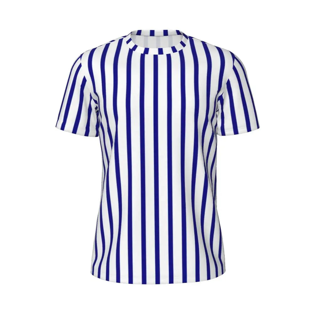 Gym T-Shirt Mondrian Line - Colorful Plaid Y2K Retro Graphic Tee