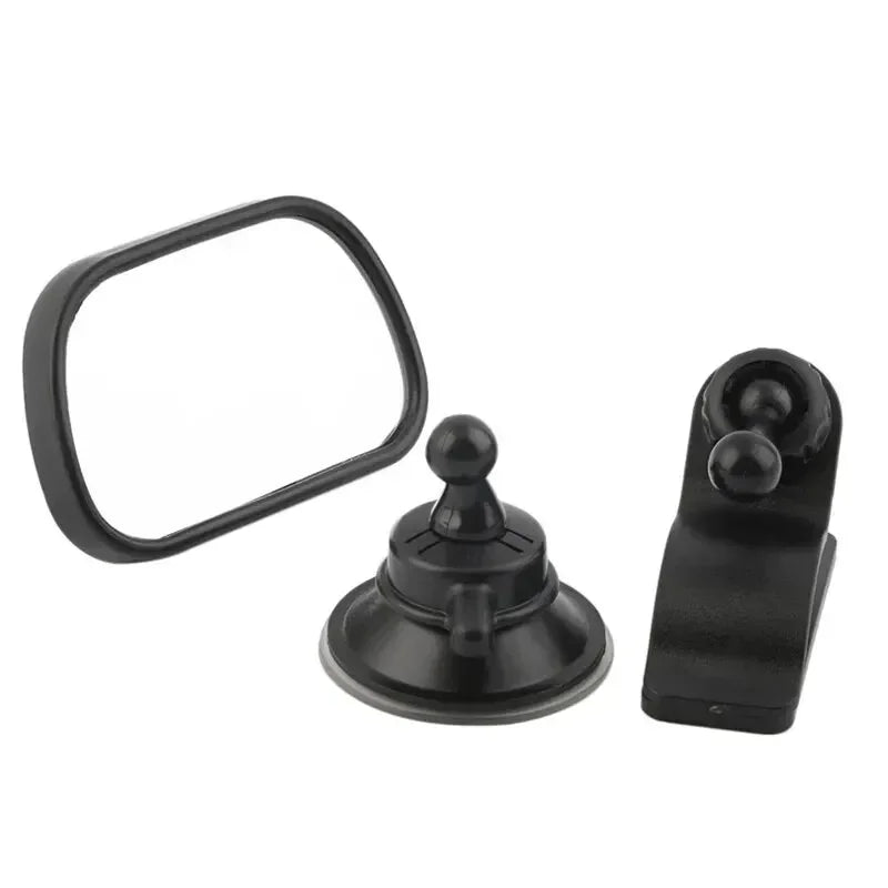 Siège auto arrière mini bébé 2 en 1 pour voiture, rétroviseur convexe arrière réglable, moniteur pour enfant