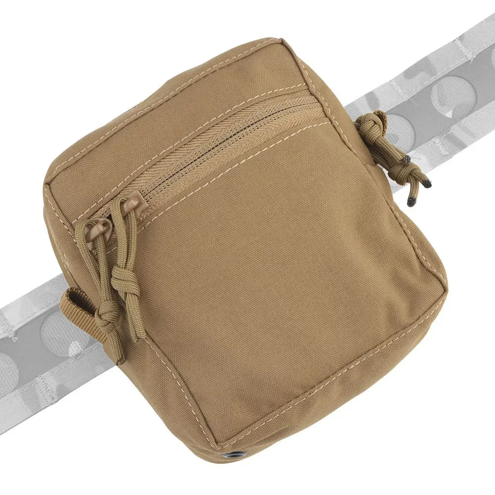 Gilet tactique MOLLE GP petit modèle, plaque pectorale, ceinture, sac polyvalent pour équipement airsoft, sac banane