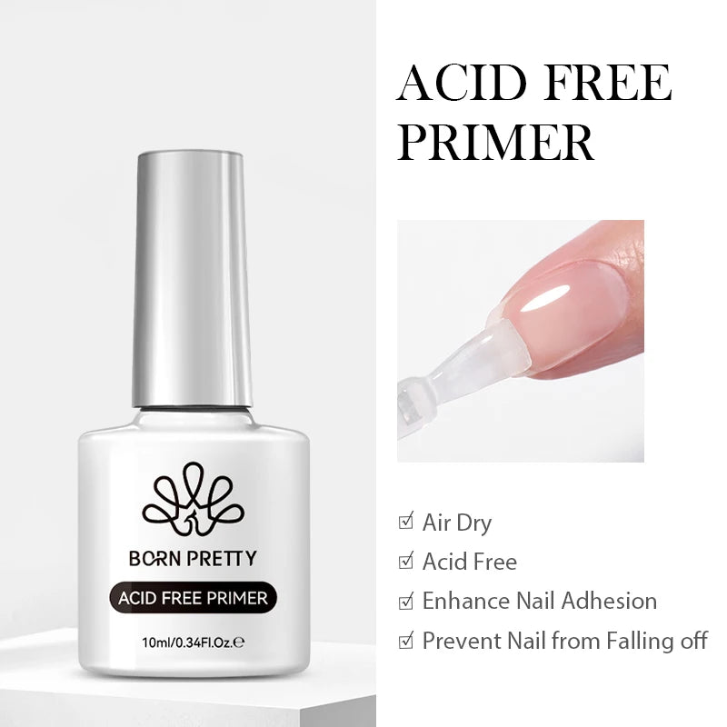 Vernis à ongles gel BORN PRETTY 10 ml, 130 couleurs, semi-permanent, semi-dissolvable, UV, base et top coat.