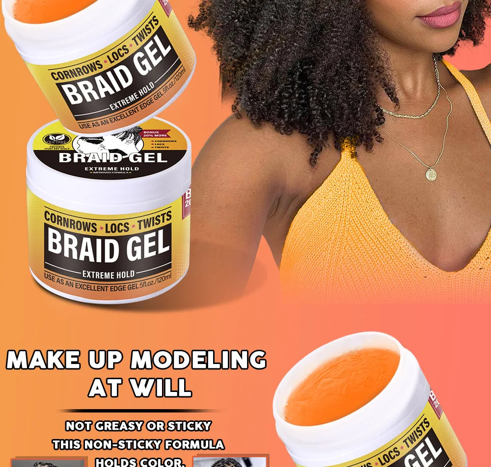 Men's Hair Wax for Styling - Strong Hold, Moisturizing, Light Scent, Retro Look - Hair Styling Product