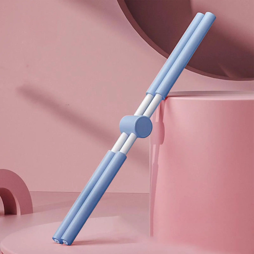 Yoga posture correction stick, Telescopic Pilates posture corrector, Fitness standing posture training buckle body shape stick