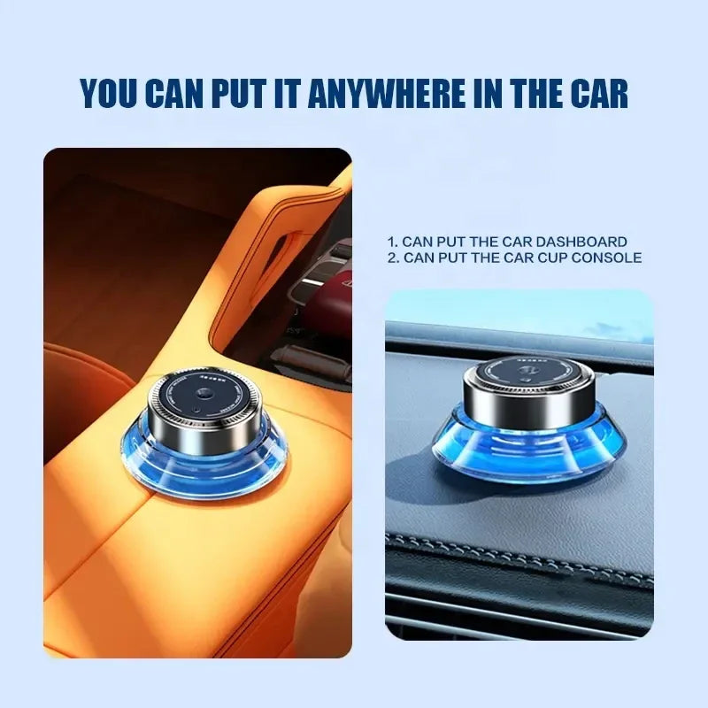 Car Essential Oil Diffuser Smart Spray Portable Wireless Usb Air Perfume Aroma Diffuser For Scent Air Freshener Car  Fragrance