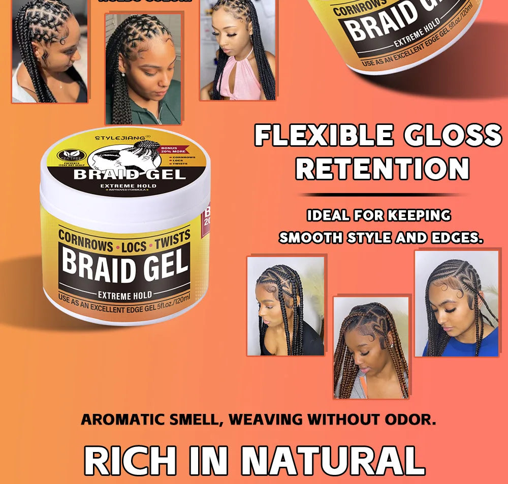 Men's Hair Wax for Styling - Strong Hold, Moisturizing, Light Scent, Retro Look - Hair Styling Product