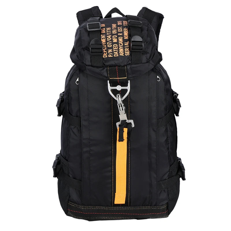LQARMY Military Tactical Backpack Army Rucksack Camping Hiking Climbing Gear Bushcraft Travel Bags Durable Sports Backpacks