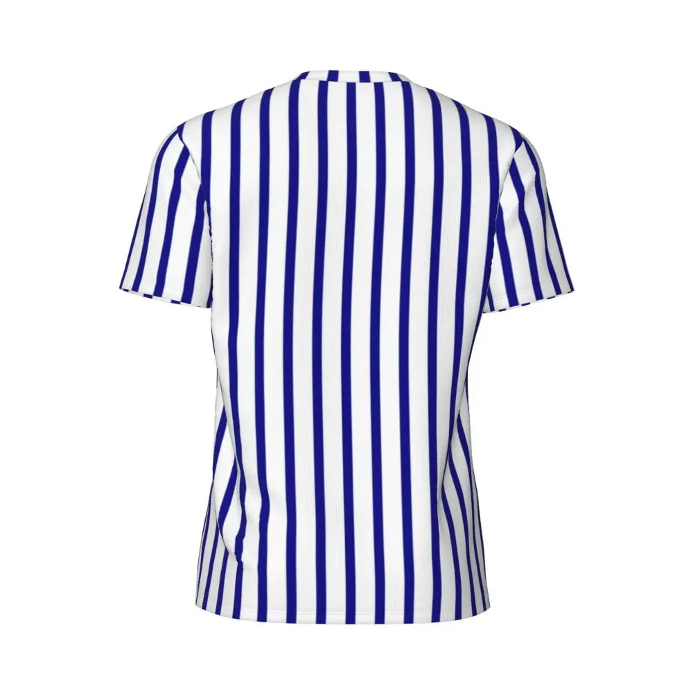 Gym T-Shirt Mondrian Line - Colorful Plaid Y2K Retro Graphic Tee