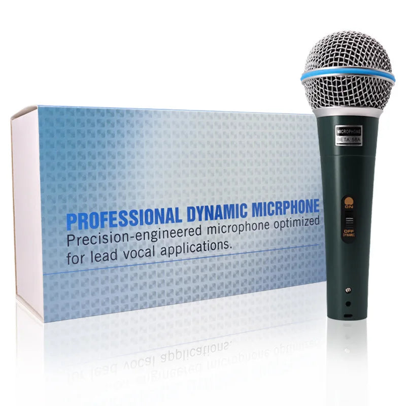 Microphone filaire professionnel - Karaoké, jeux vidéo et streaming en direct