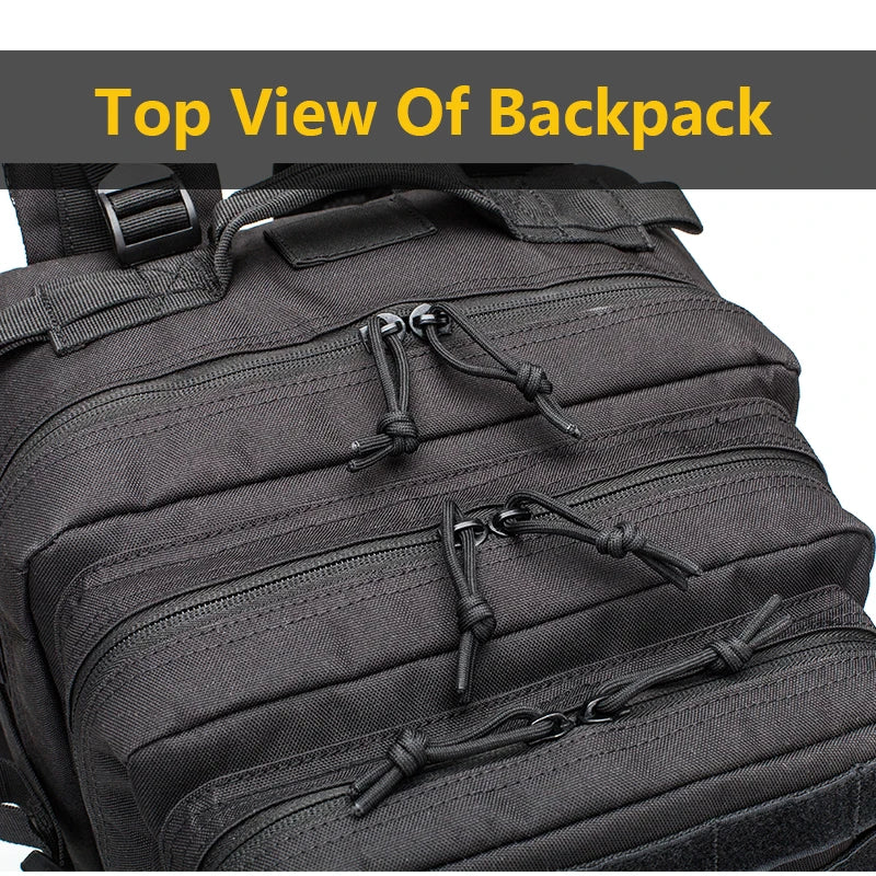 40L Waterproof Tactical Backpack with MOLLE System