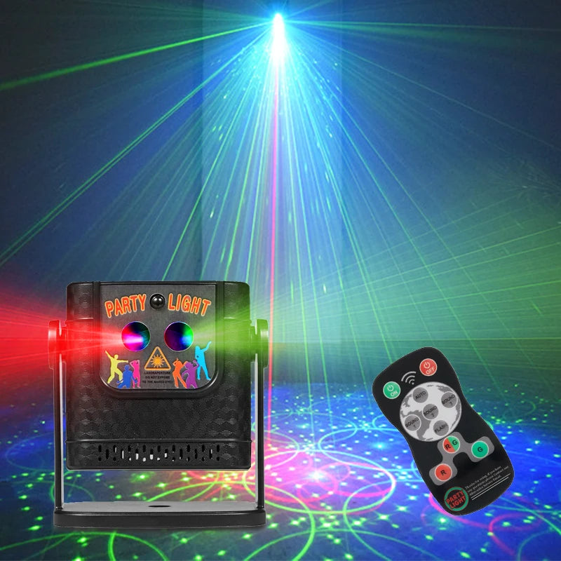 60-Pattern Party Effect Light Projector