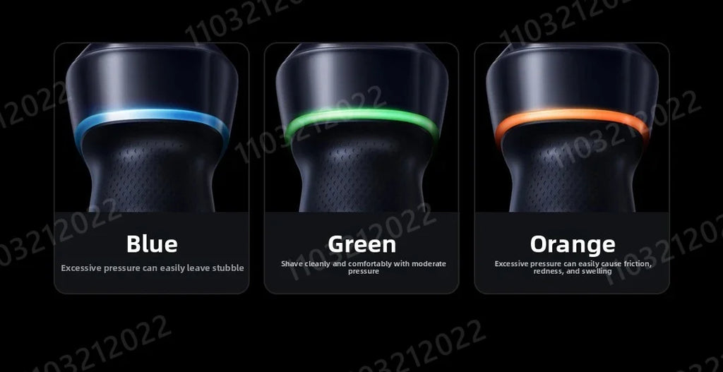 Rasoir électrique Xiaomi Pro avec tondeuse à barbe, utilisable sur peau sèche ou humide, étanche, écran couleur dynamique, rasage complet à 360°, autonomie de 90 jours.