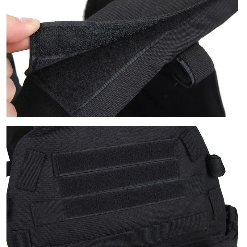 6094 Military Combat Army Wargame VestNylon Pouch Molle Gear Tactical Vest Body Armor Hunting Plate Carrier Airsoft Accessories
