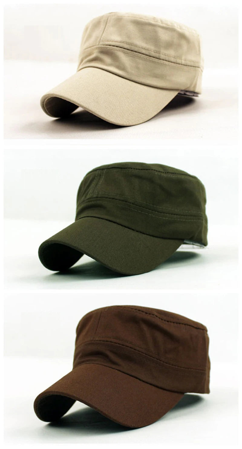 Tactical Flat Top Sun Protection Cap