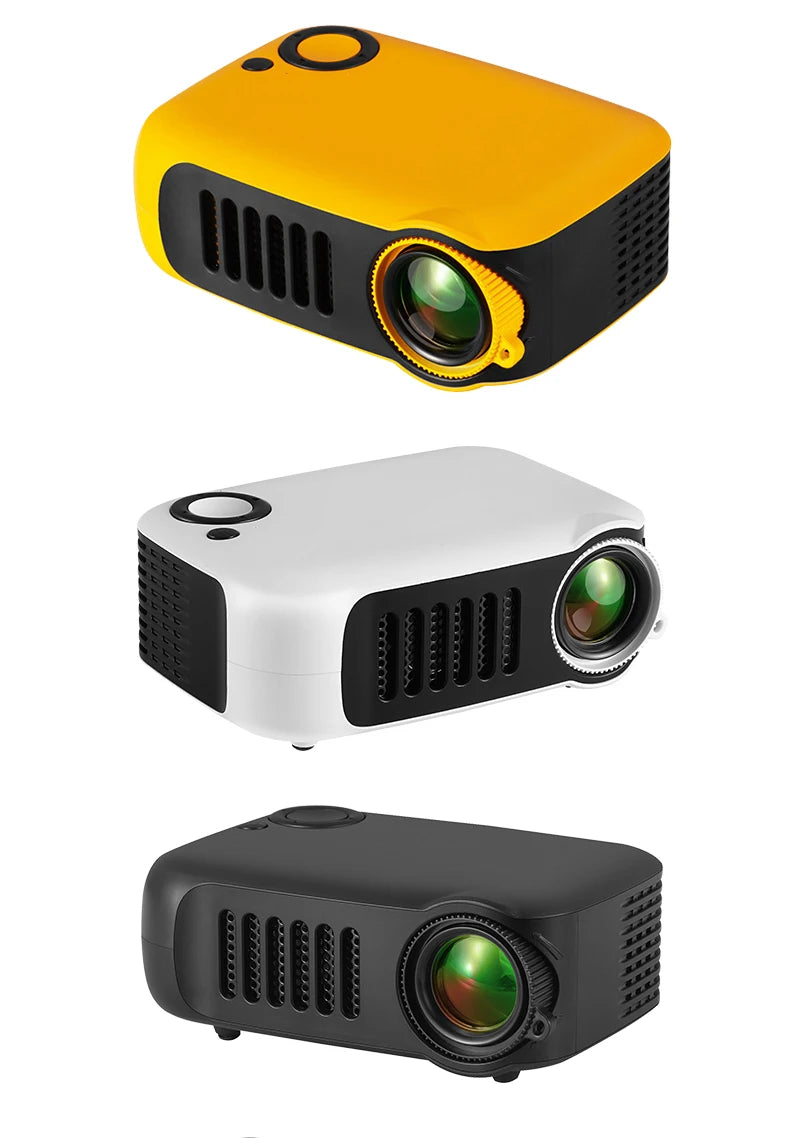 Portable LED Mini Projector - 1080P & 4K Support
