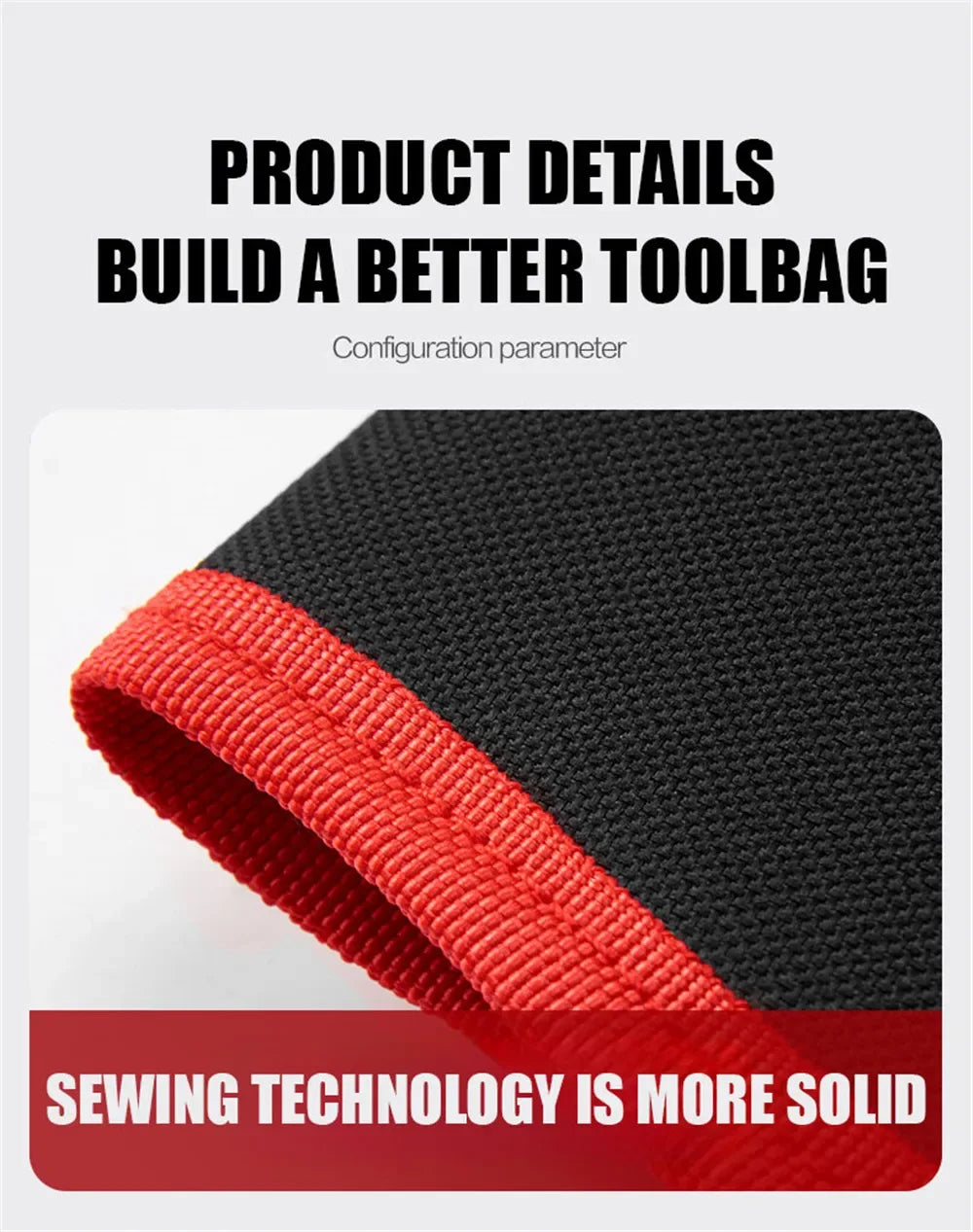 Sacoche ceinture à outils professionnelle - Pochette de rangement à 8 poches pour électriciens