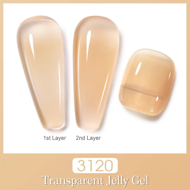 Vernis à ongles gel NAILCO 283 couleurs, base et top coat, semi-permanent, UV, pour nail art et manucure hybride.