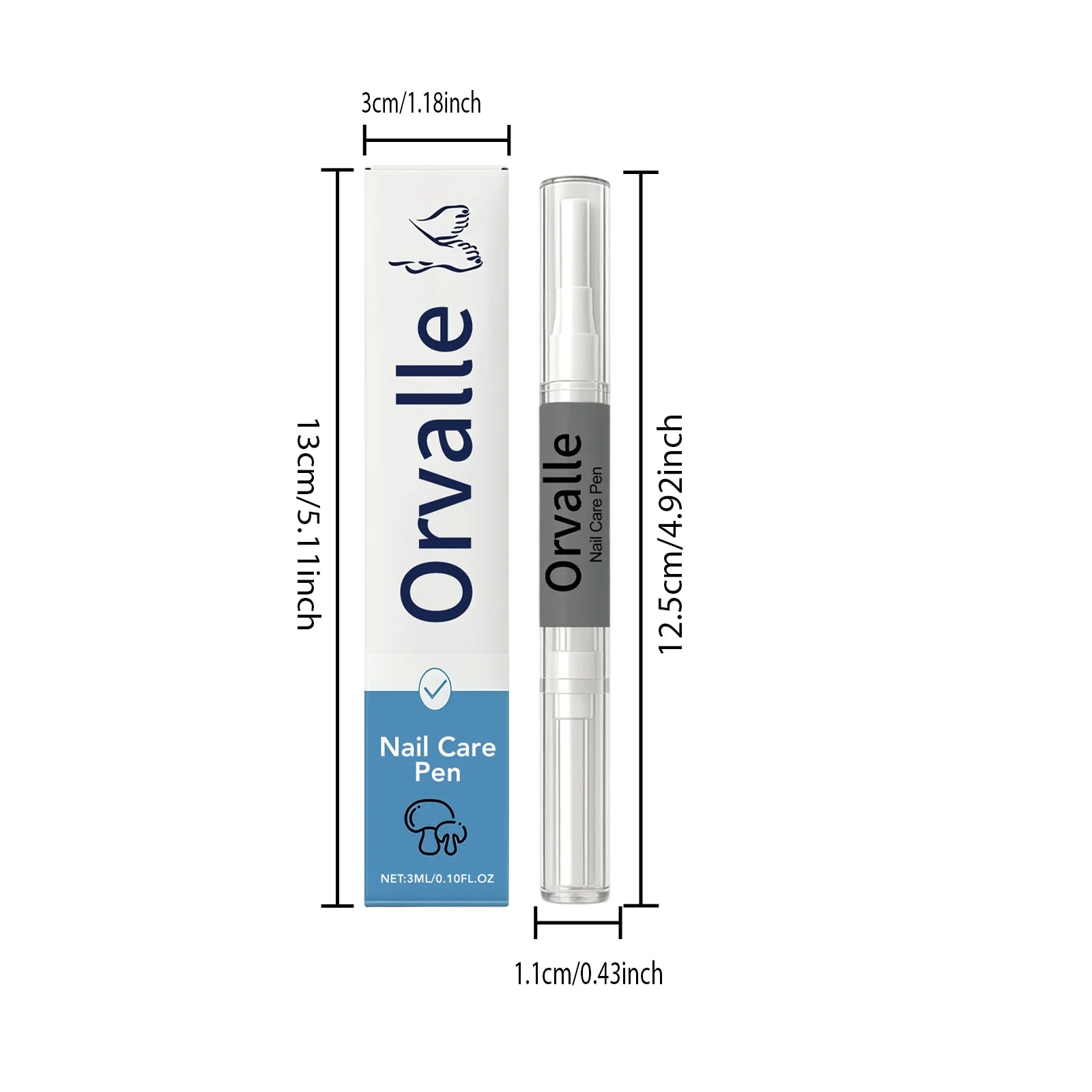 Stylo réparateur pour ongles : nourrit les ongles, réduit la casse, lutte contre le dessèchement, prévient les fissures, élimine les petites peaux et fortifie les ongles.