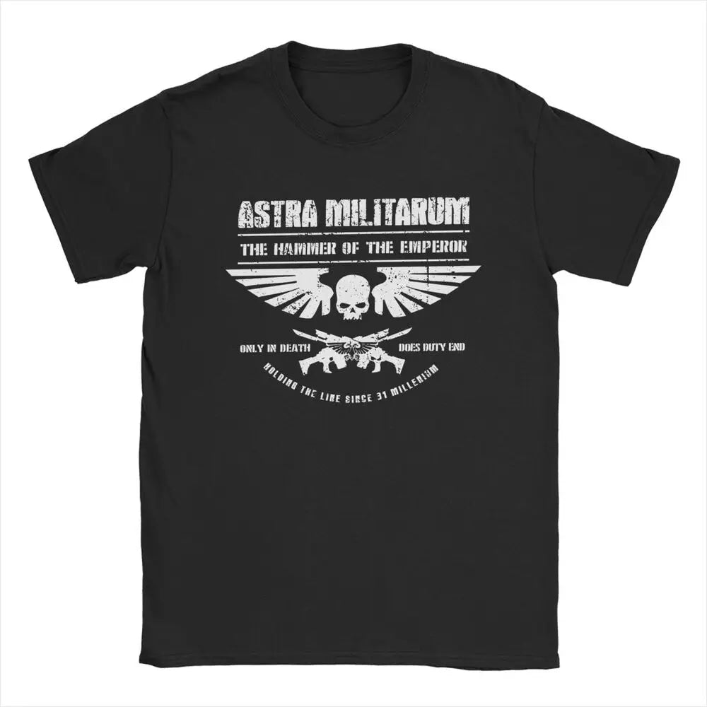 Hammer Of The Emperor Astra Militarum T-Shirt - Gaming Graphic Tee