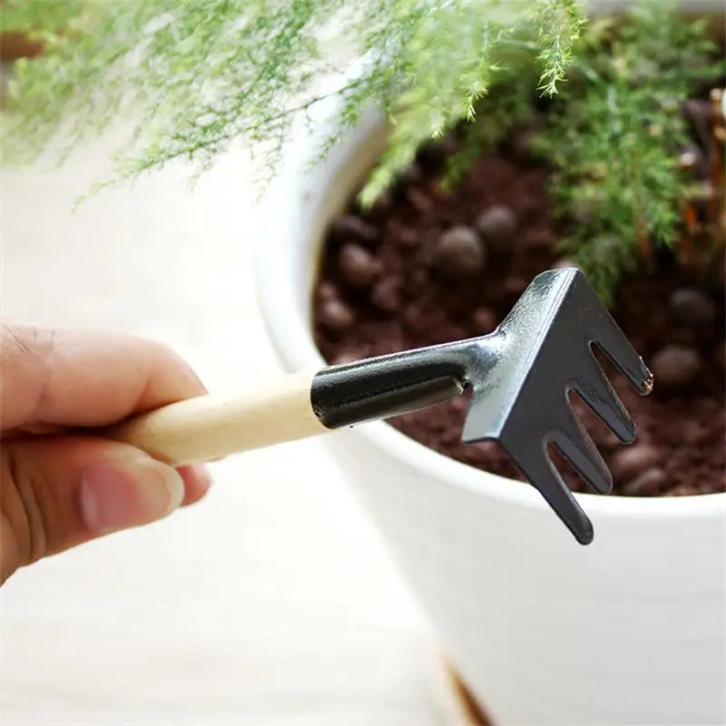 Mini kit d'outils de jardin - Kit de jardinage multifonction 3 pièces