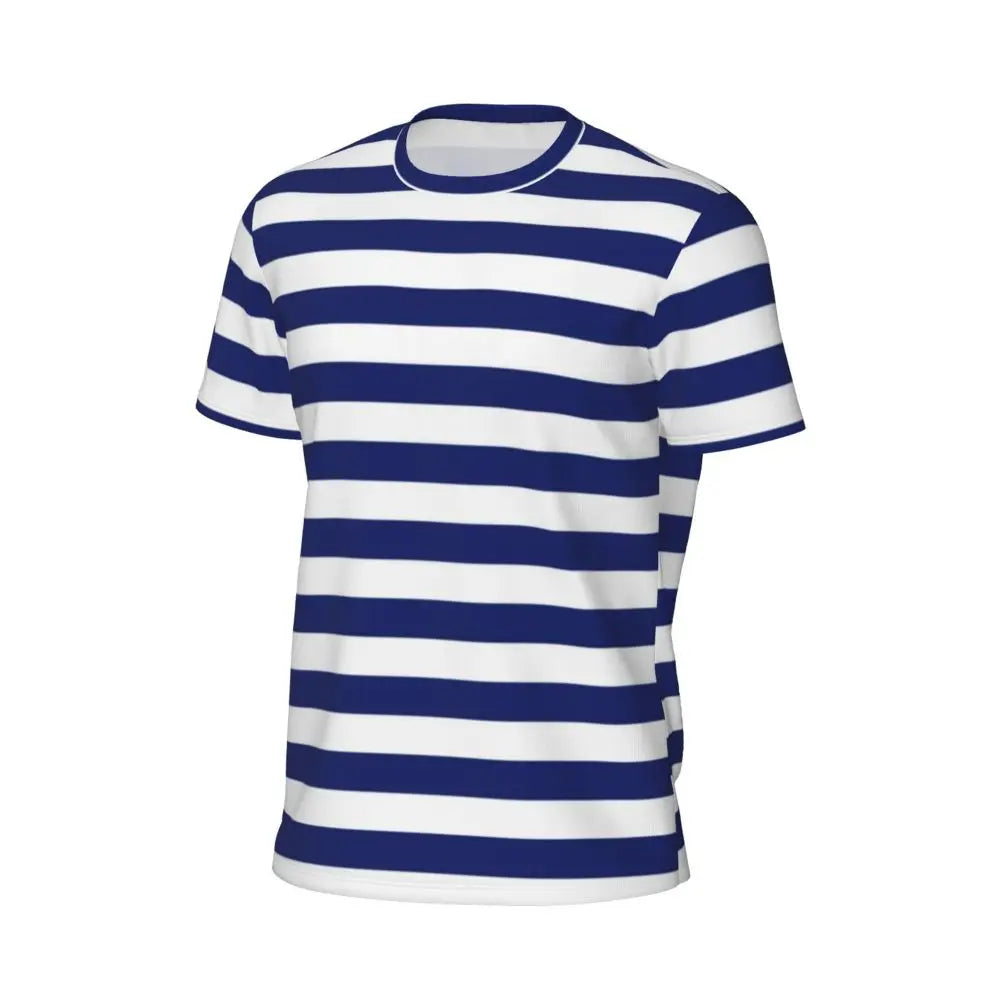 Gym T-Shirt Mondrian Line - Colorful Plaid Y2K Retro Graphic Tee