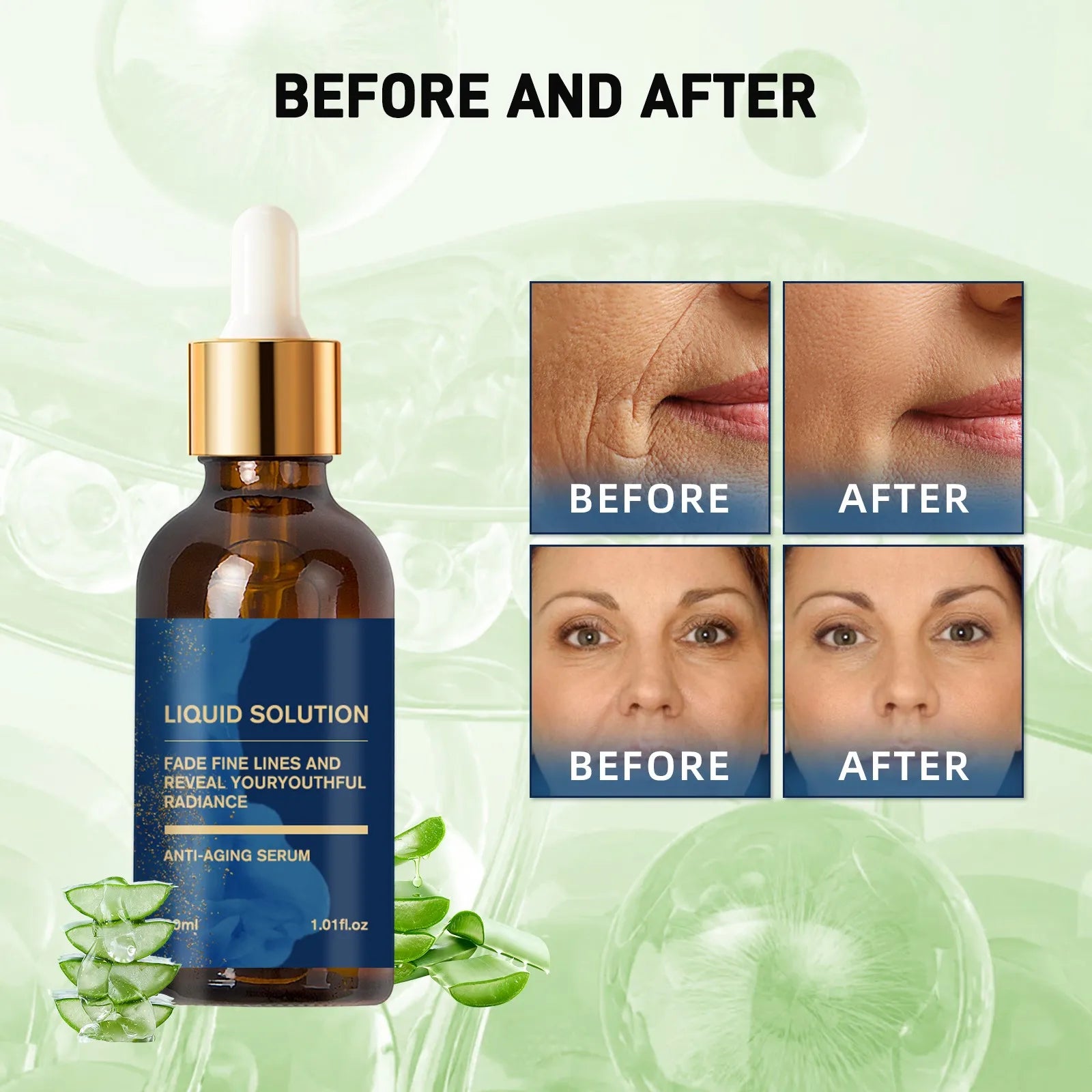 Magical Skin Rejuvenation Serum - Anti-Wrinkle Firming & Lifting Essence