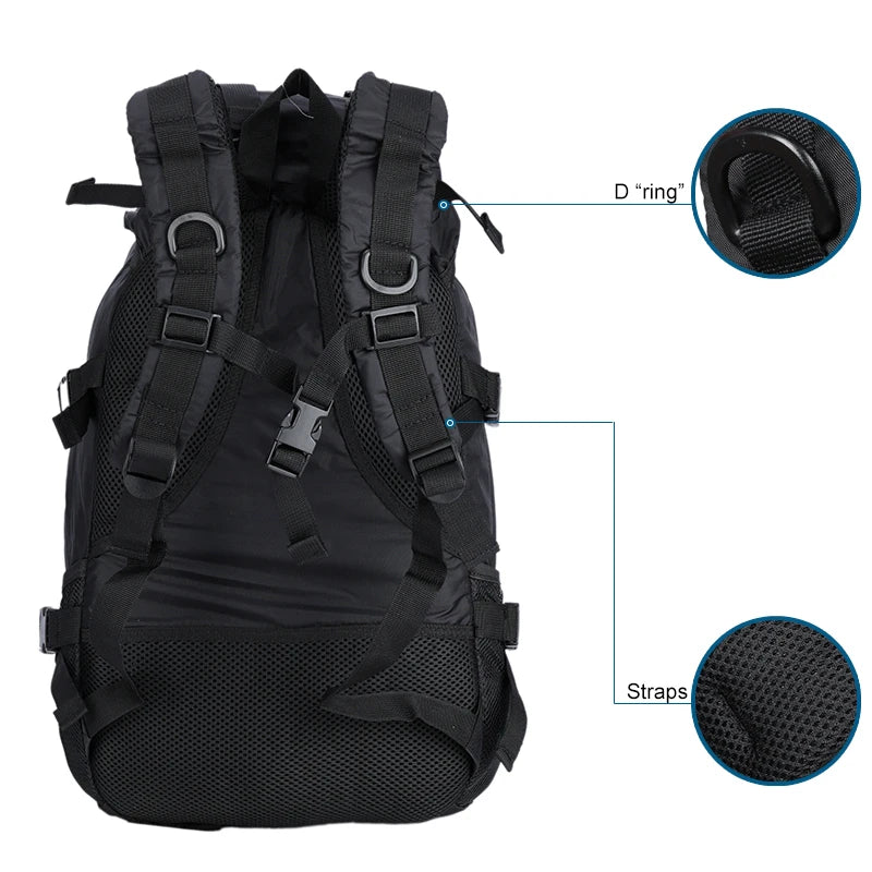 Sac à dos tactique militaire LQARMY, sac à dos militaire pour le camping, la randonnée, l'escalade, le bushcraft et les voyages, sac à dos de sport résistant