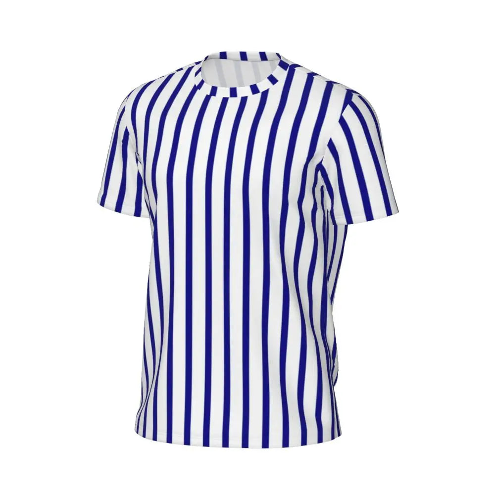 Gym T-Shirt Mondrian Line - Colorful Plaid Y2K Retro Graphic Tee