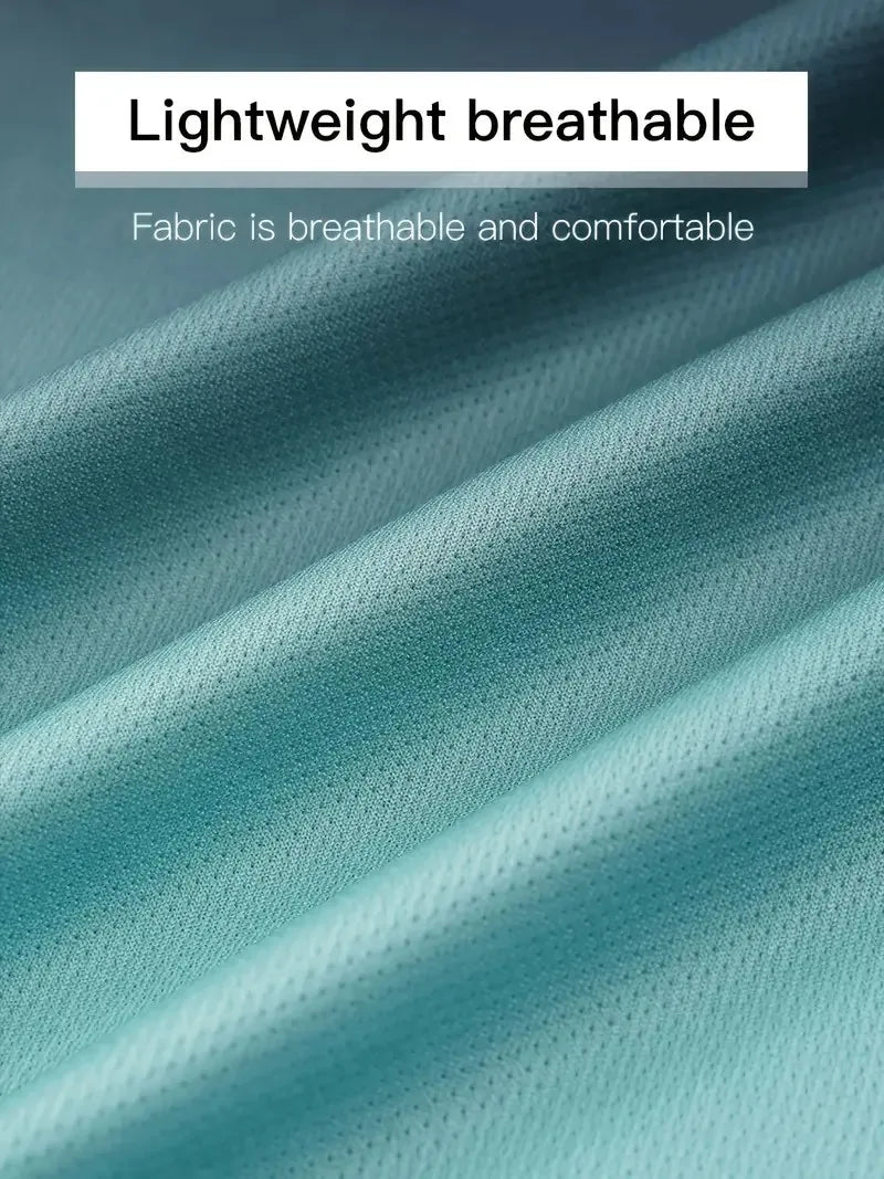 Sports suit for men, running quick-dry clothes, fitness clothes, badminton clothes, sports basketball training