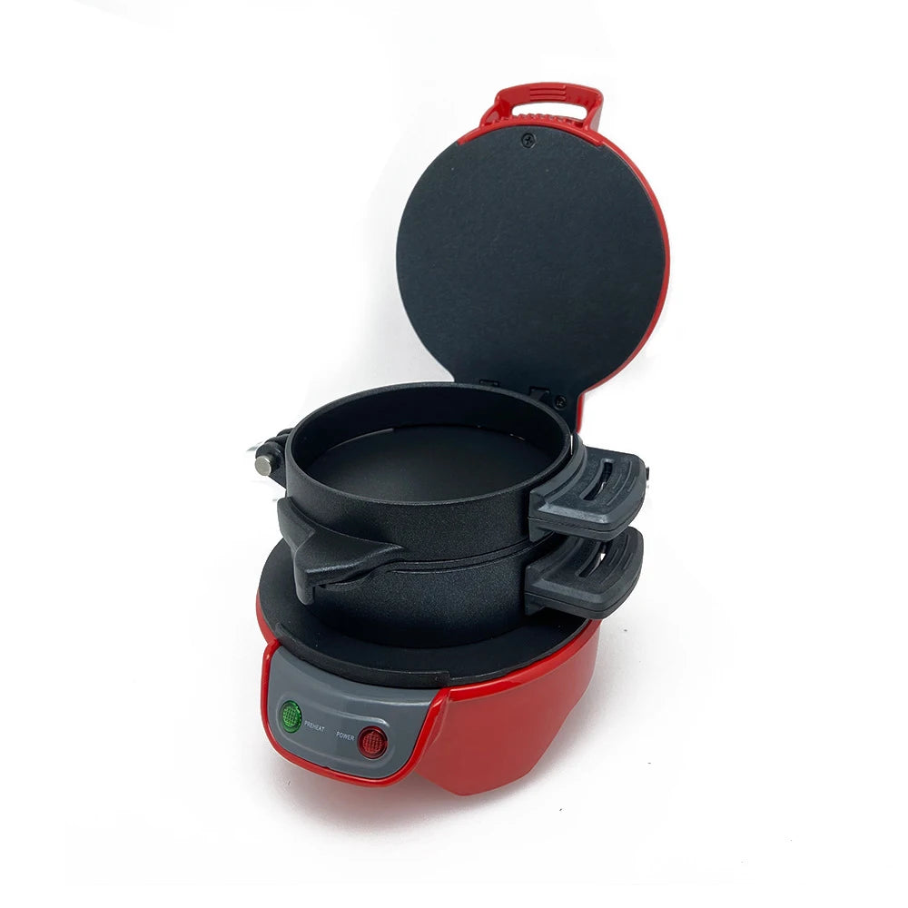 220V/110V Electric Burger Sandwich Maker Machine 600W Hamburg Sandwich Maker With Egg Cooker Ring Machine Bread Waffle Machine