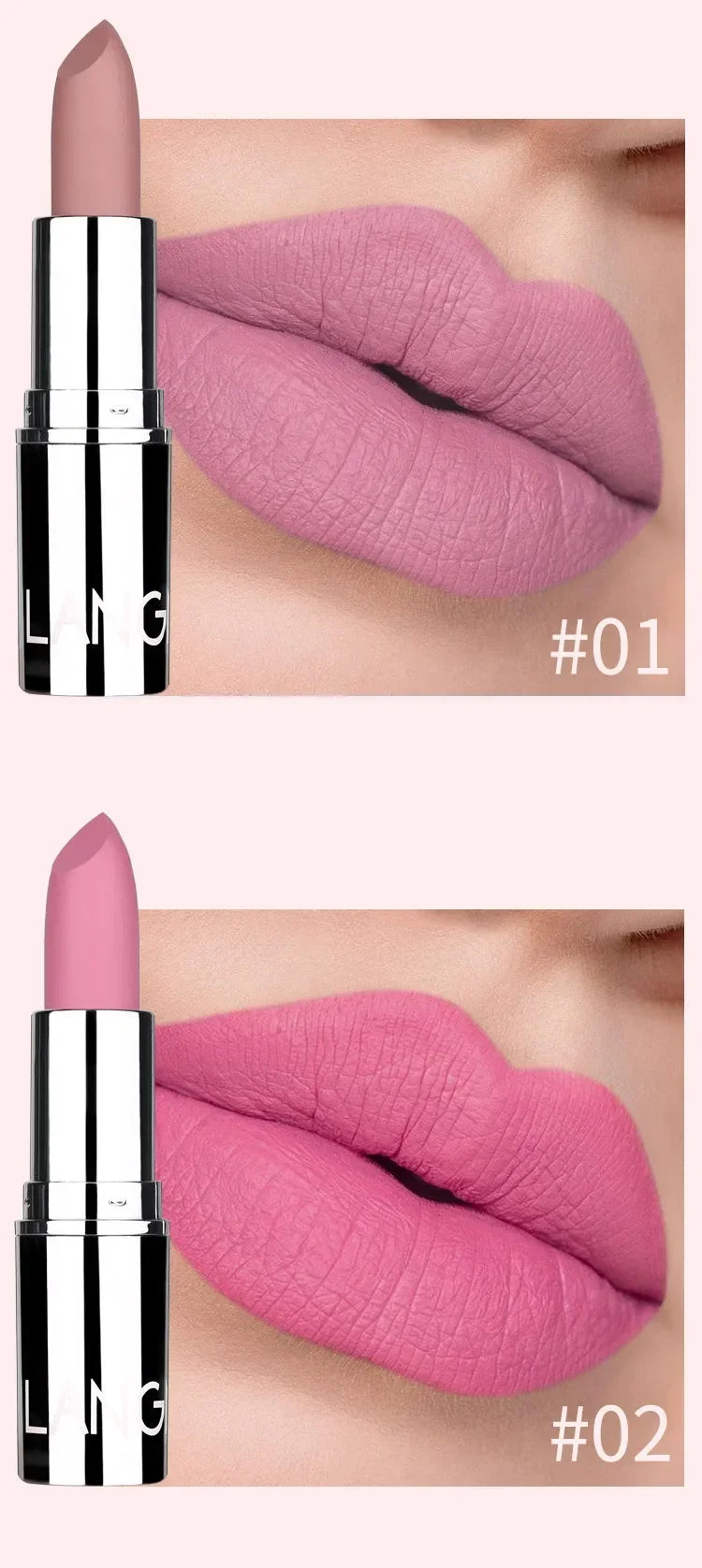 Matte Velvet Lipstick - Nude Pink