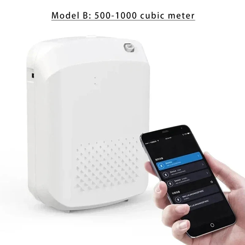 300ml WiFi Waterless Fragrance Diffuser - Smart Scent Distributor for Home & Hotel