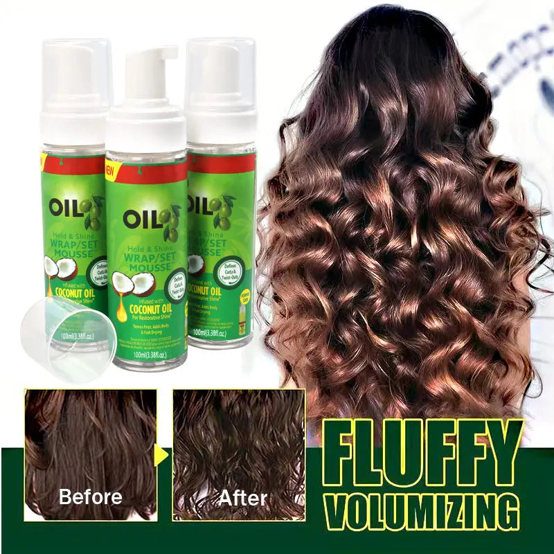 Wig Installation Kit Set 8Pcs Hair Mousse Glossing Hair Polisher Scalp Oil Edge Control HD Wig Cap Hair Wax Stick Hair Brush