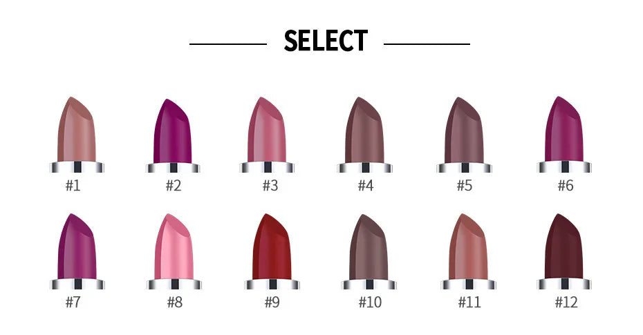 Velvety Matte Lipstick Collection