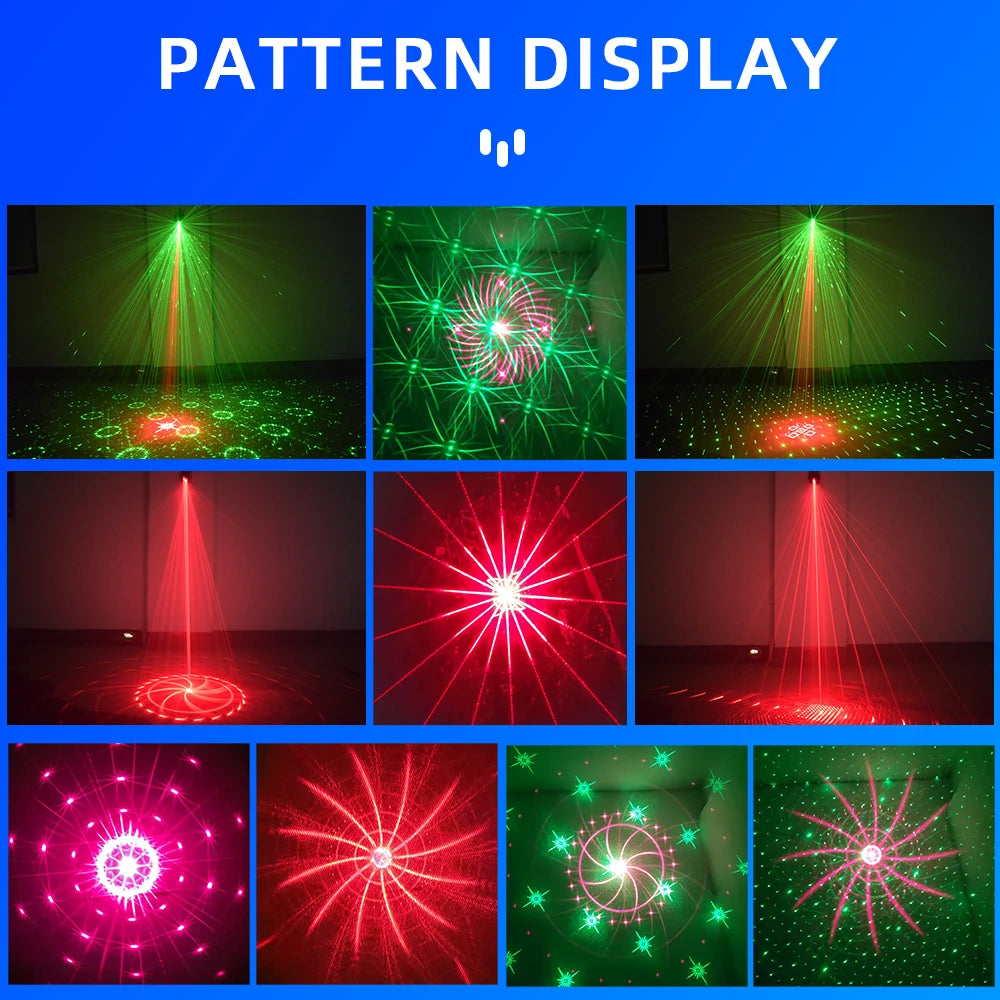 60-Pattern Party Effect Light Projector