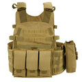 6094 Military Combat Army Wargame VestNylon Pouch Molle Gear Tactical Vest Body Armor Hunting Plate Carrier Airsoft Accessories