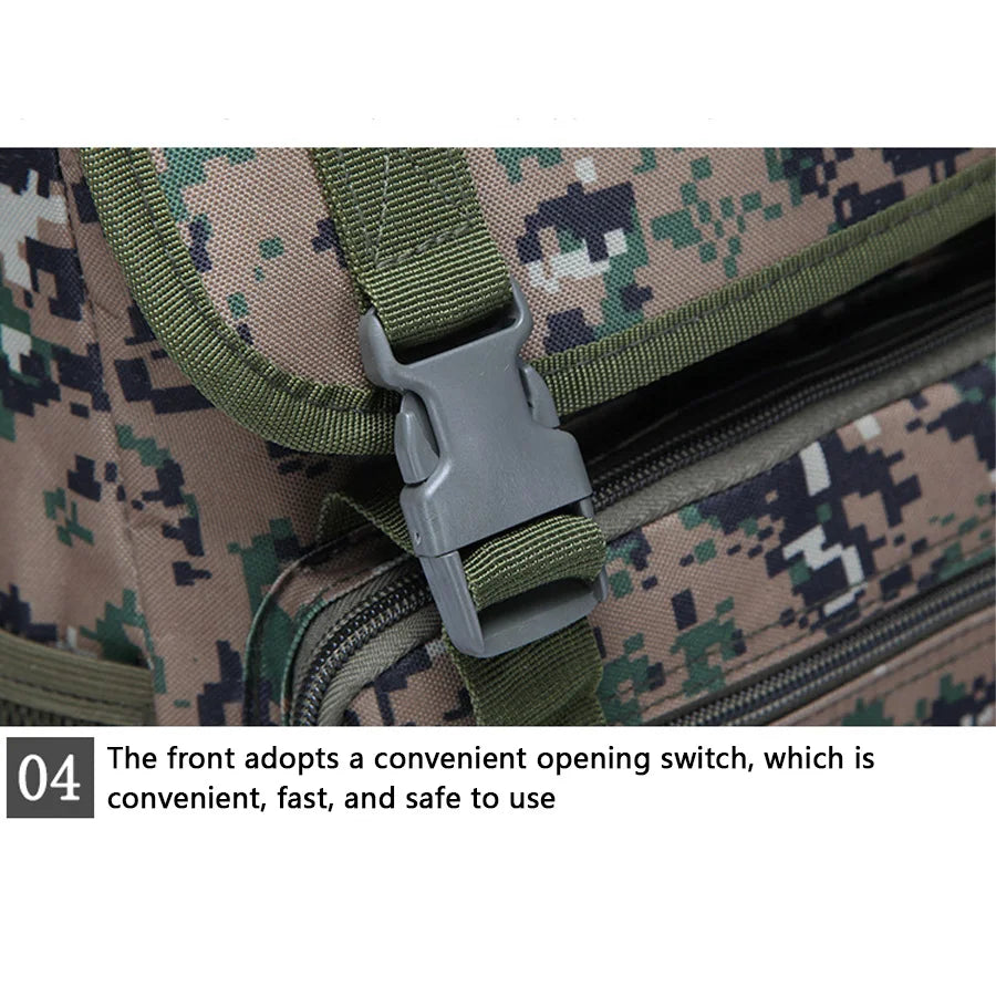 Tactical Camouflage Training Backpack
