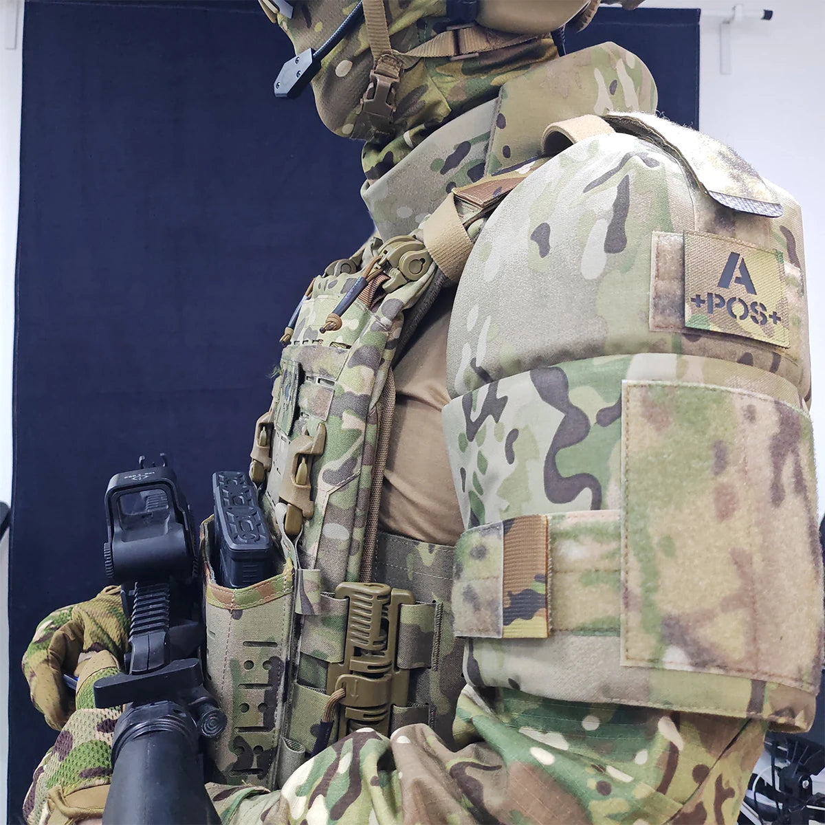 Épaulières tactiques, accessoires pour gilets militaires, équipement de chasse, protection extensible, amovible et réglable pour armes à air comprimé