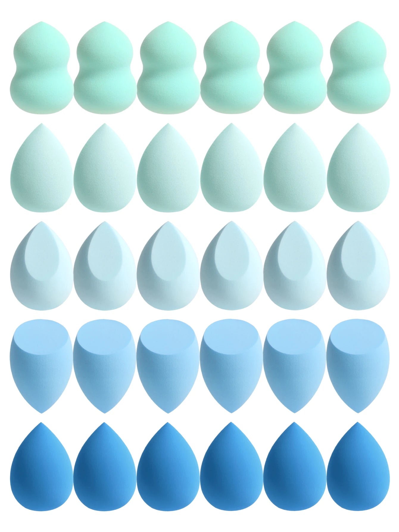 Makeup Sponge Set - 30 Pack