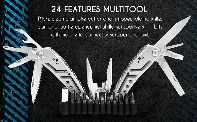 24-in-1 Compact Multitool Kit