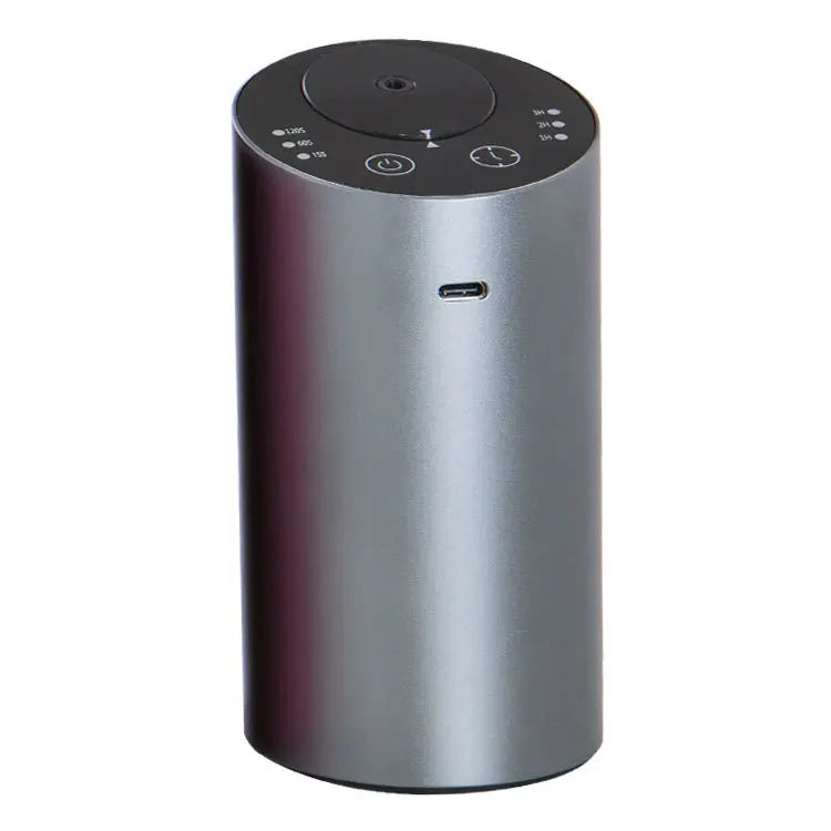 Wireless Car Aroma Diffuser with 20ml Empty Essential Oil Bottle Rechargeable Fragrance Diffuser Electric Smell for Home Bedroom