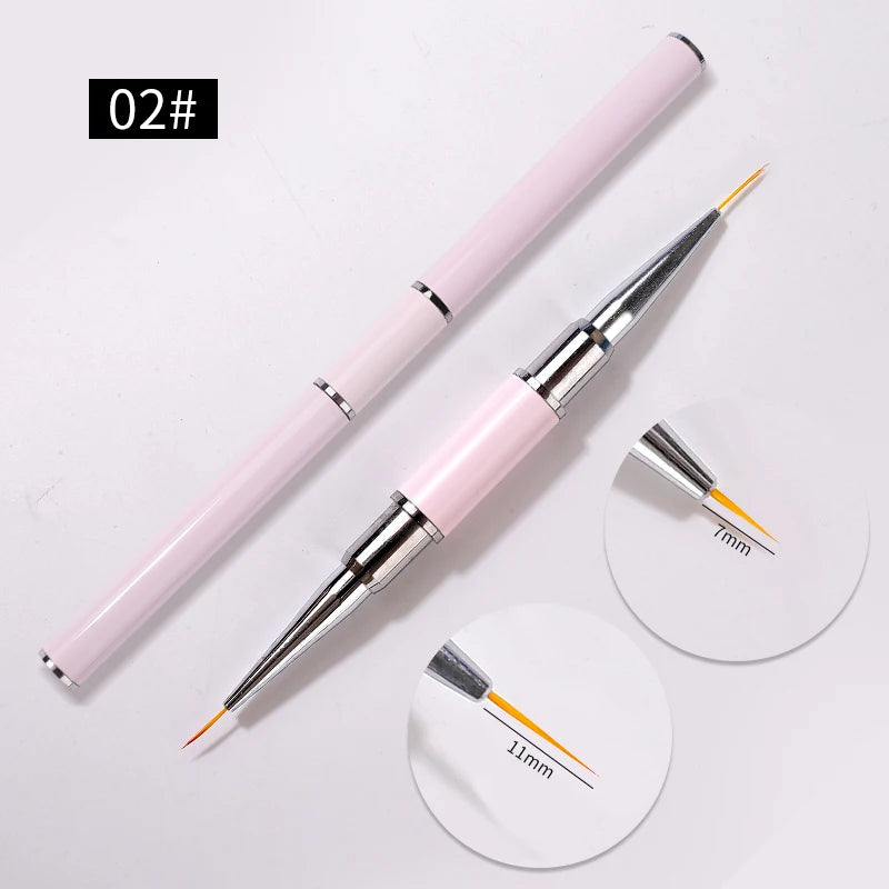 Professional Thin Liner Nail Art Brush - French Paint & UV Gel Decoration
