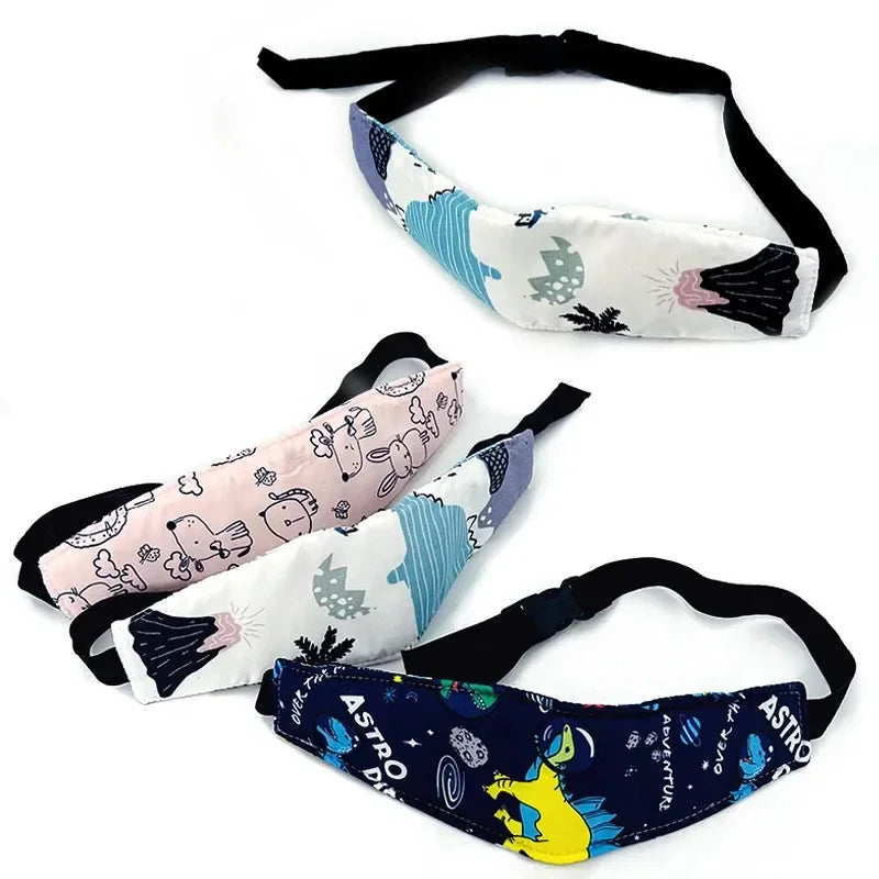 Ceinture de sécurité auto pour enfants et tout-petits, aide au sommeil en voyage, sangle de maintien de la tête, support de tête intégré