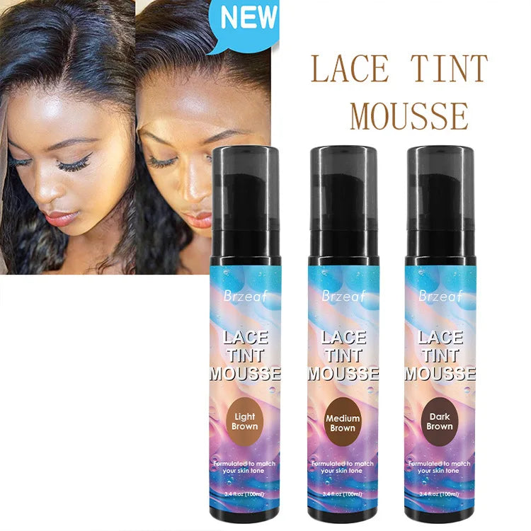 Hair Care Kit Wig Glue Wax Stick Adhesives Remover Lace Tint Mousse Melting Spray Edge Control Wig Installation Set Ultra Hold