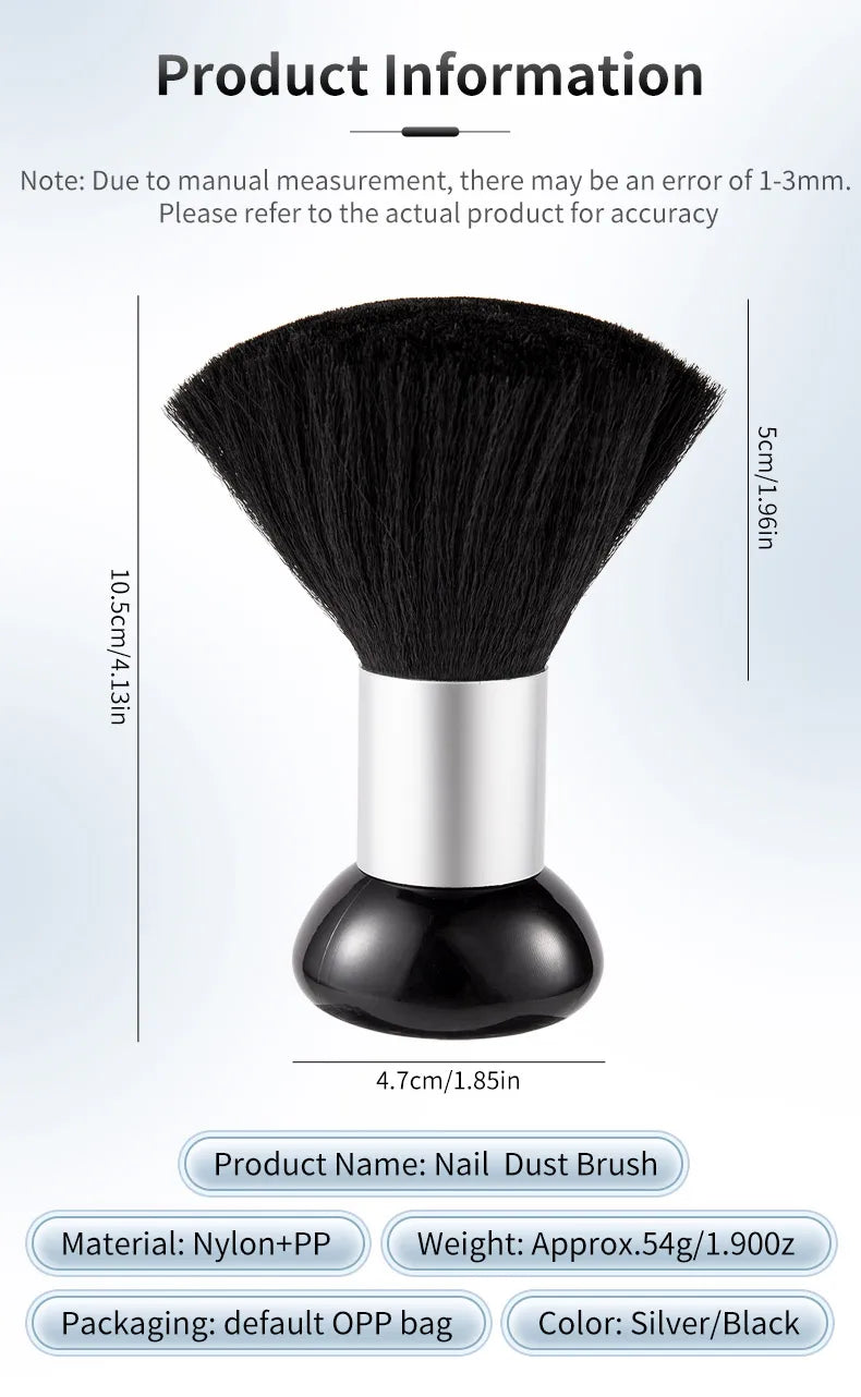 Brosse de nettoyage pour nail art, brosse multifonction pour manucure, outil de nettoyage pour enlever le vernis acrylique, gel UV et poudre