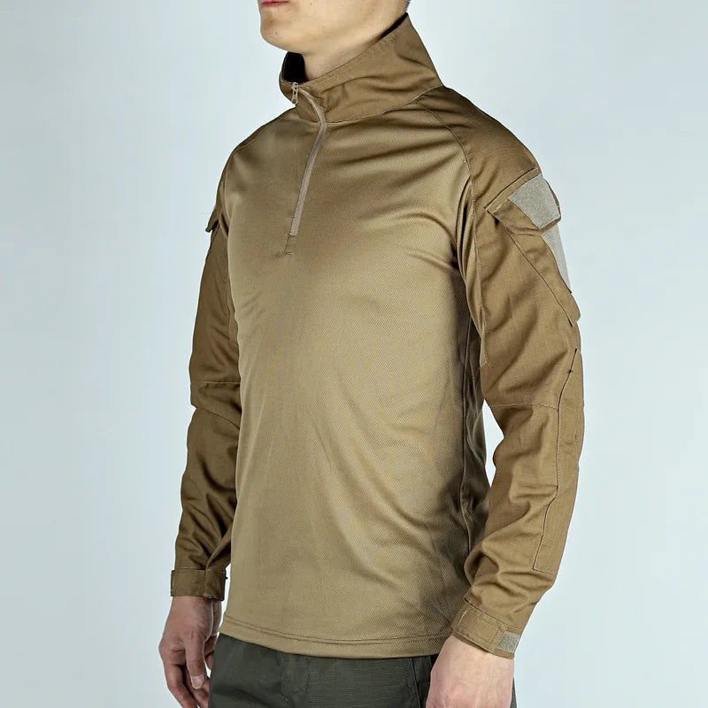Army Outdoors Long Sleeve Tactical Shirt - Breathable Training & Hiking Tee