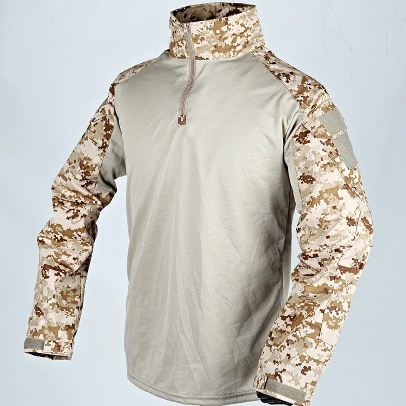 Army Outdoors Long Sleeve Tactical Shirt - Breathable Training & Hiking Tee