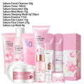 9-Piece Sakura Facial Care Kit - Complete Skincare Collection