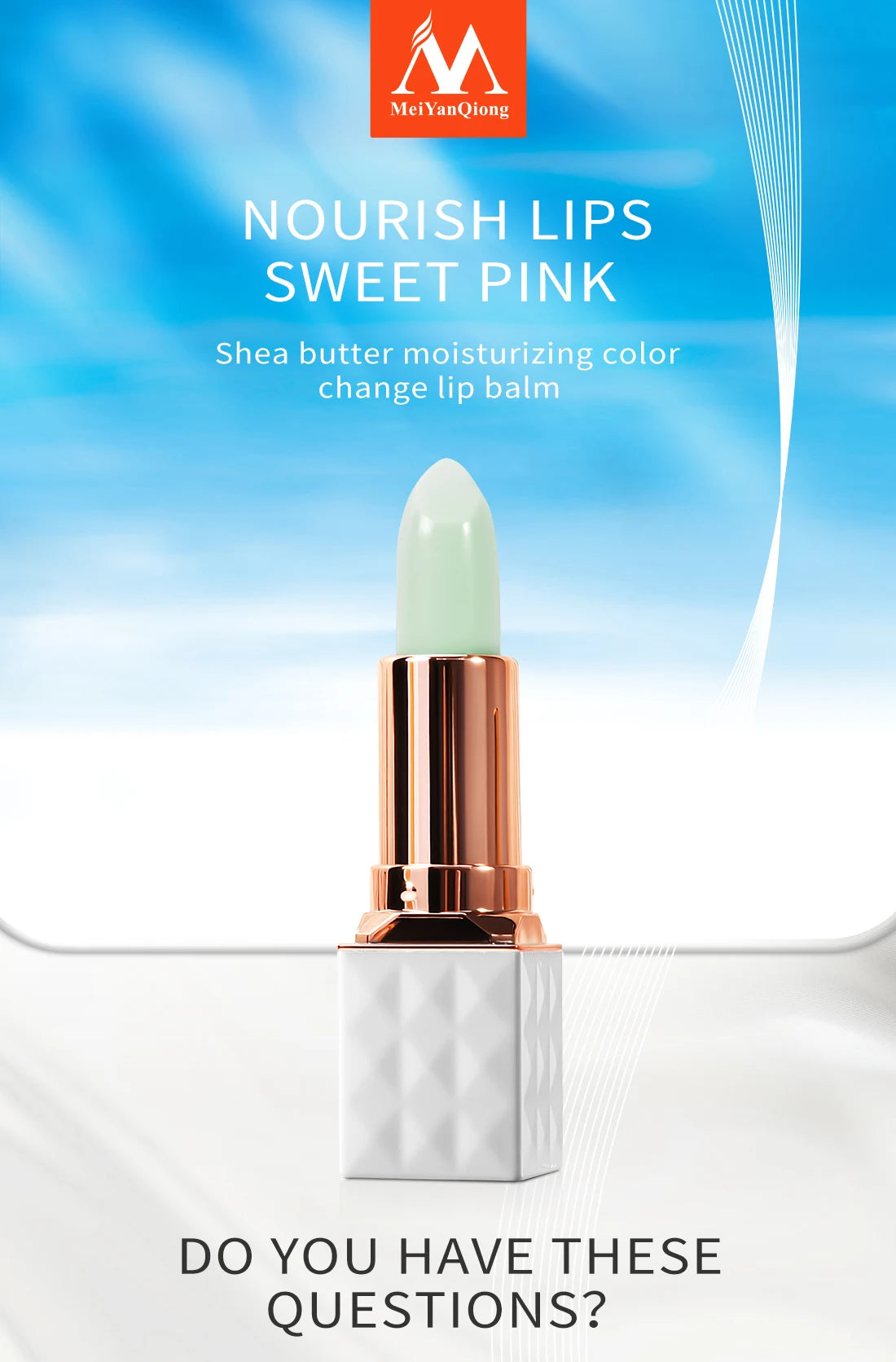 Shea Butter Color-Changing Lip Balm
