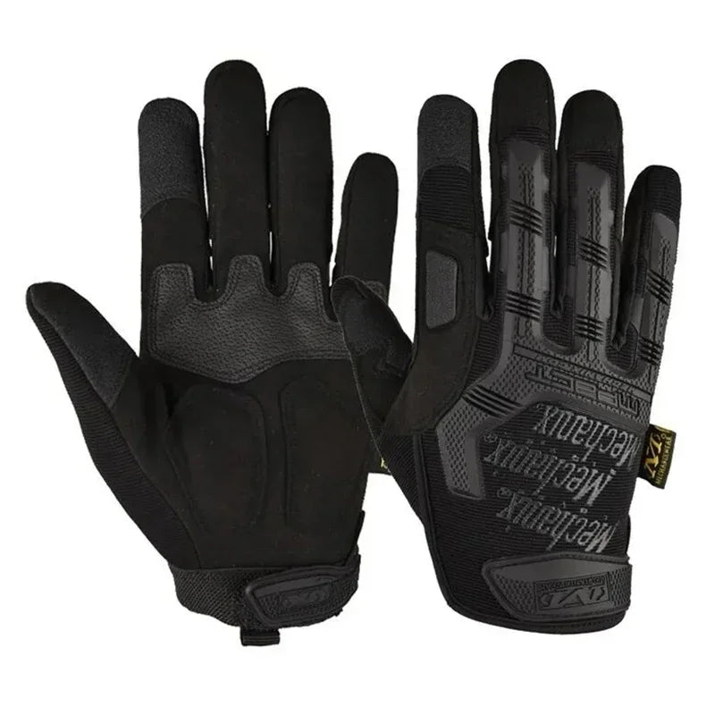 Gants tactiques militaires à doigts complets, gants tactiles à doigts complets pour sports de plein air, gants de moto, équipements de moto