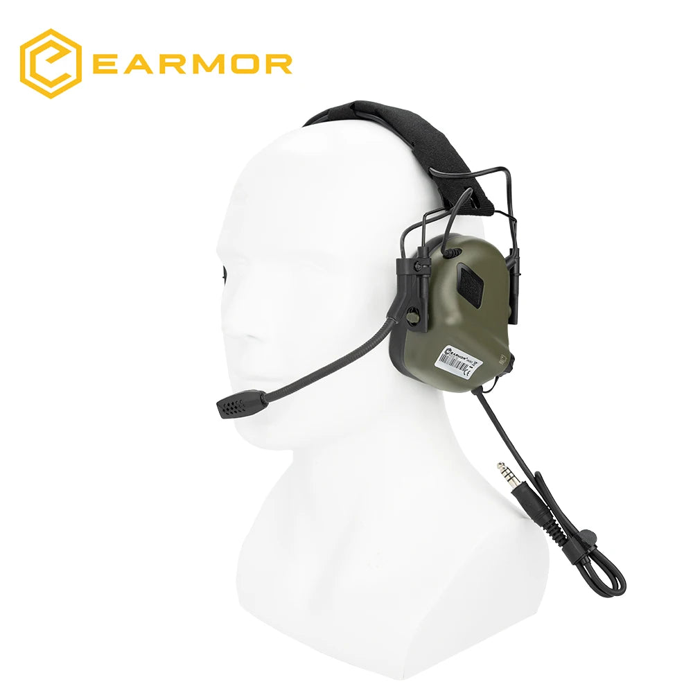 EARMOR M32 SE Tactical Headset - Electronic Noise Reduction for Shooting & Hunting