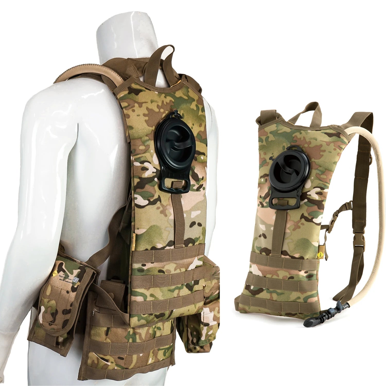 Military MOLLE 2 Tactical Vest Complete Set